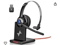 Wireless Headset w Noise Cancelling Microphone