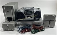 RCA DVD Player & Lenoxx Sound CD & Cassette Player