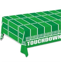 3 pack of football themed table cloths