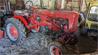 McCormick A Tractor w/ Belly Mount Cultivator*O/S