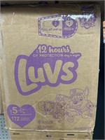 Luvs 172 diapers size 5