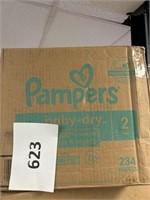 Pampers 234 diapers size 2