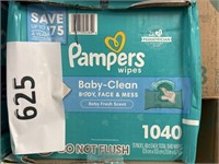Pampers 1040 wipes