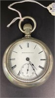 1883 Hampden Watch Co., S 18, patent pinion T.A.