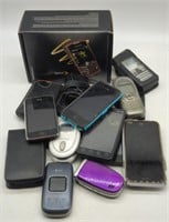 (JK) Vtg Cellphones.  BlackBerry, Jitter Bug,