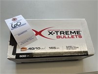 X-Treme .40/10mm Bullets 500 CT.