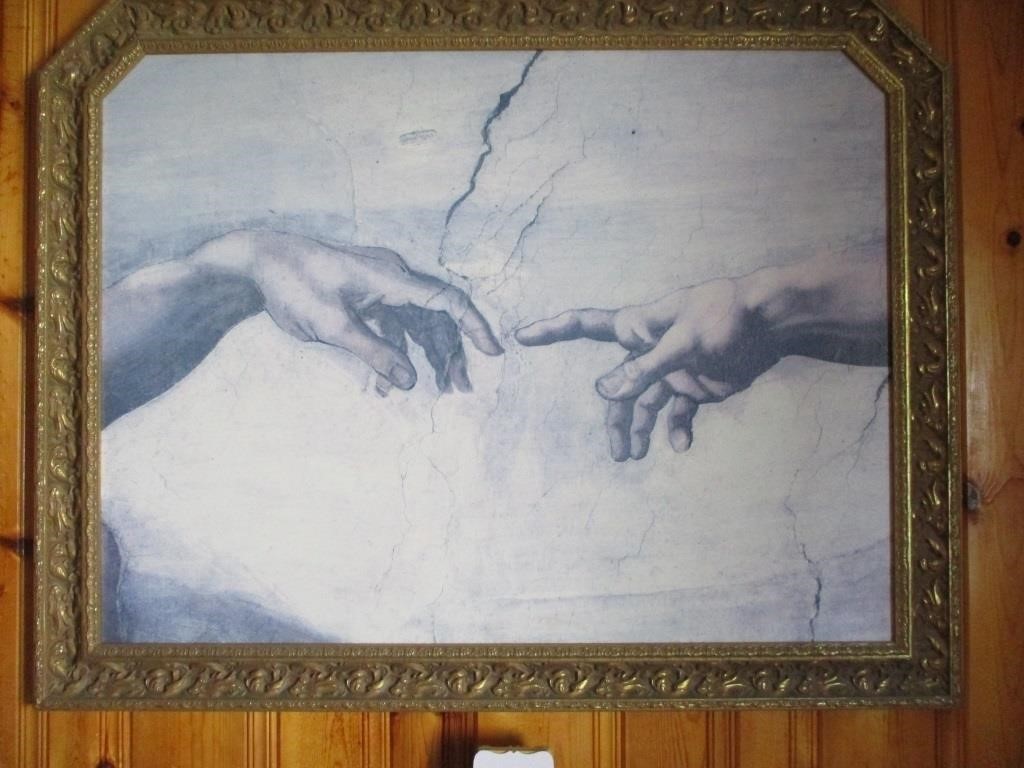 The Creation of Man/Wall Art