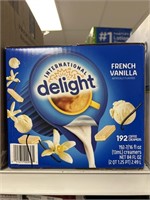 International delight french vanilla 192 ct