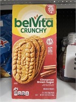 Belvita crunchy cinnamon brown sugar 25-4 packs