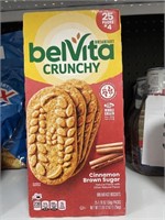Belvita crunchy cinnamon brown sugar 25-4 packs