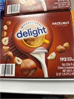 International delight  hazelnut 192 creamers