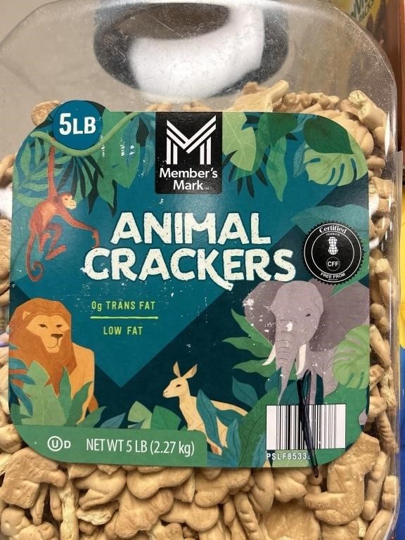 MM animal crackers5lb