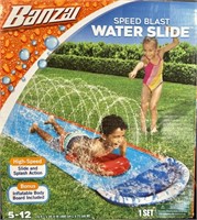 2 BANZAI SPEED BLAST WATER SLIDES RETAIL $25