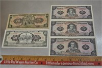Ecuador paper money, see pics