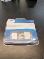 Universal connector for iPod
