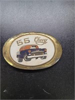1955 Chevy belt buckle