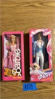 1986 Barbie & 1988 Ken