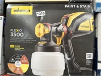 WAGNER PAINT AND STAIN SPRAYER RETAIL $140