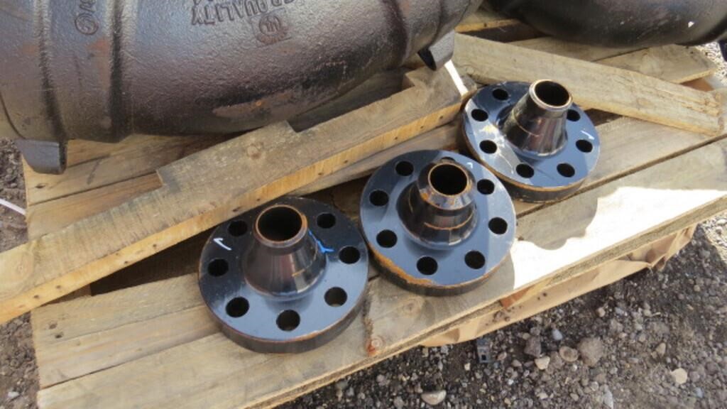 3 Misc Pipe Flanges