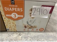 MM 234 diapers size 3