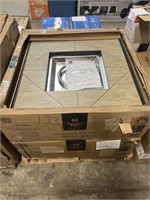MM 30in Square gas firepit table