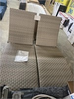 MM chaise wicker lounge