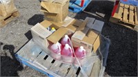 Pallet Of Misc Restaurant Cleaning Supplies