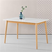 ZINUS Jen 47 Inch Dining/Kitchen Table  White