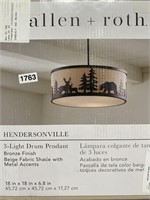 ALLEN AND ROTY PENDANT LIGHT