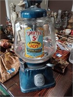 Antique 5 cent Almond Joy Candy Machine