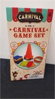 New 3-in-one carnival game set