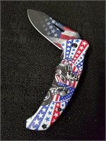 New 4.5 inch USA Daredevil folding pocket knife