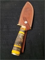 Custom 12-in collector knife with special acid