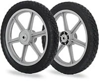 Gicool 14 X 1.75'' Rubber Tire And Spoked Plastic