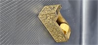 Ornate Brass Desk Tape Dispenser