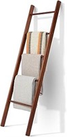 Afooga 5 Ft Wooden Blanket Ladder - Quilt Ladder