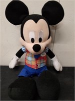 Vintage 20 inch pet friendly Mickey Mouse plush