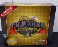 Deluxe TV poker Texas Hold'em Blackjack and video