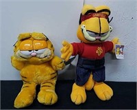 8 and 12 in plush Garfield