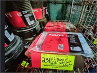 BOXES OF HILTI METAL DECK ADAPTERS