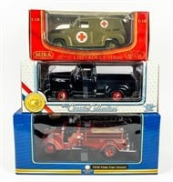 Lot of 3 Classic Commercial / Truck 1:18 Die Cast