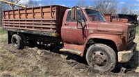 Chevy 60 Grain Truck w/ Bed (Red)