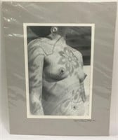 Photographs By Leslie Signed Photograph Of Nude