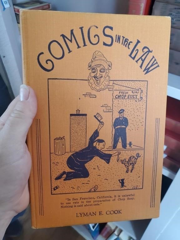 1938 Comics in The Law , A Book About Funny Laws