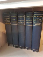 1912 Charles Dickens Library Edition Book Set