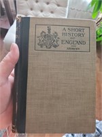 A Short History of England 1912 Book