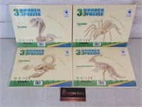 *NEW* 3D Puzzles Spider Snake Scorpion