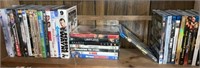 Shelf Lot of DVD, VHS & Blu-Ray – Ma & Pa