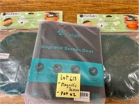 Magnetic Screen Door x1 & Pot Holes x2