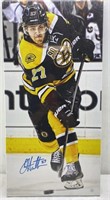 14x28in Dougie Hamilton Boston Bruins Autographed